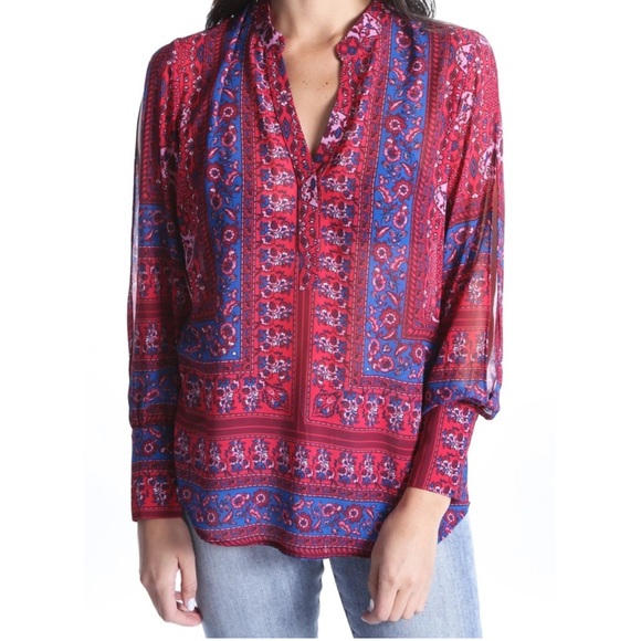 KUT FROM THE KLOTH NWT Benica Slit Sleeve Top‎ XS - Picture 2 of 10